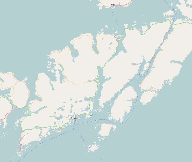 Austvågøy Kartta