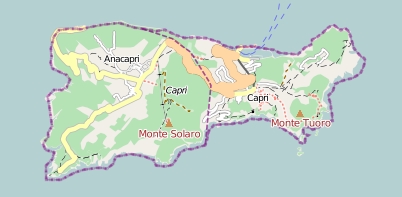 Capri Kartta