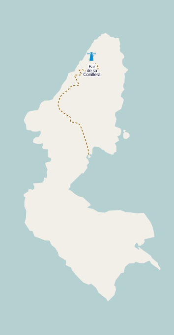 Conejera карта