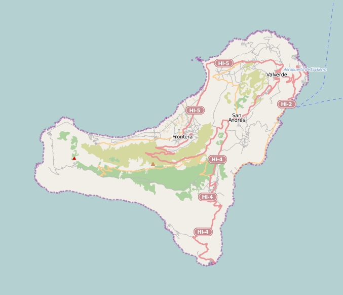 El Hierro Mappa