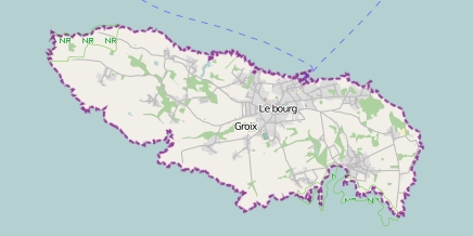 Groix карта