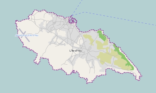 Île d'Yeu Mapa