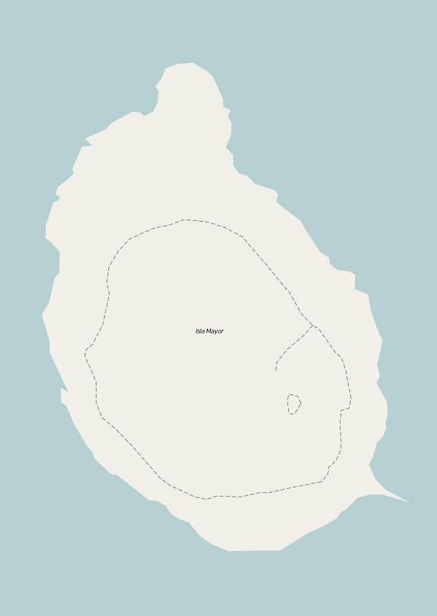 Isla Mayor o del Baron карта