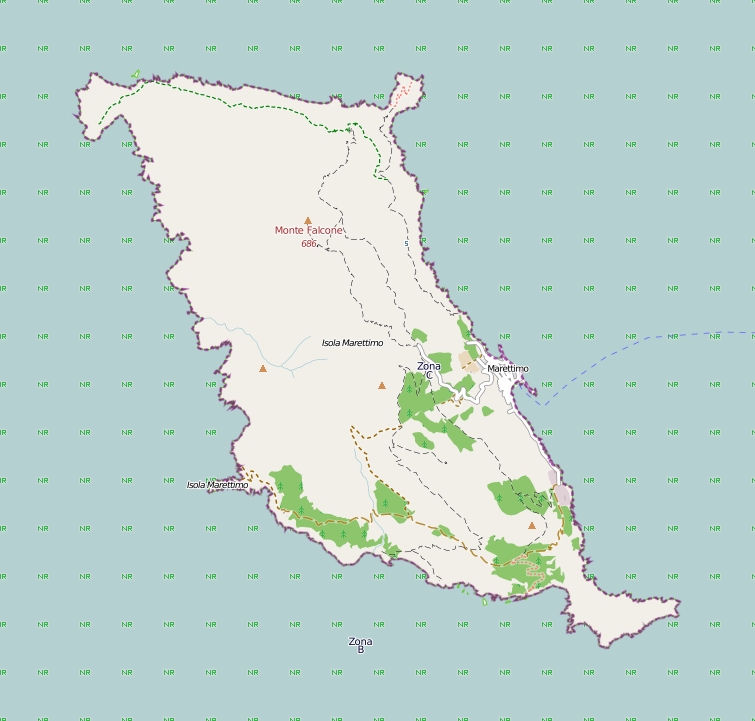Di Marettimo Mapa
