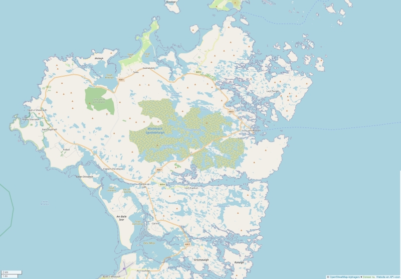 North Uist карта