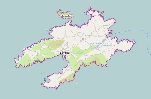Ouessant Mappa