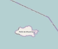 Peñon de Alhucemas Mapa