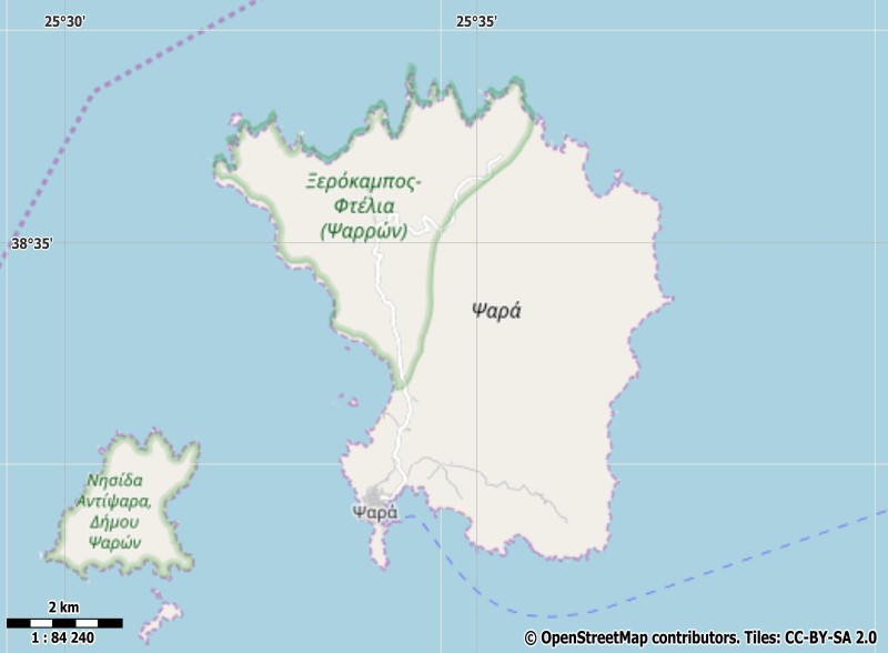 Psara Map