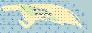Rottumeroog Map
