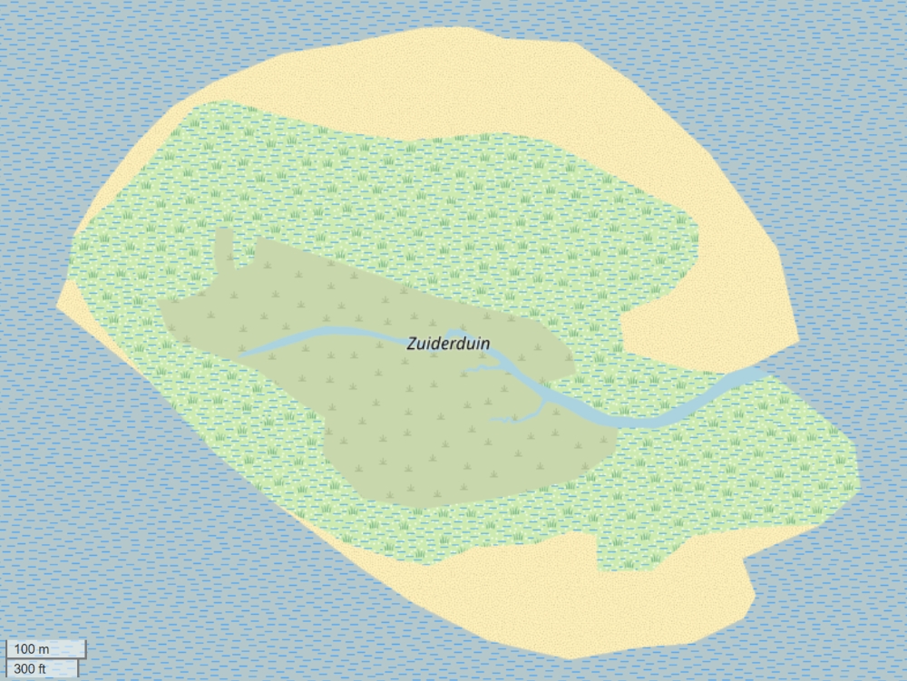 Zuiderduintjes Kartta