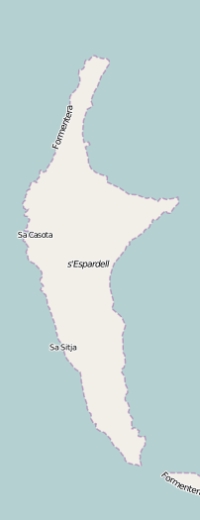 Исла де Еспарделл map