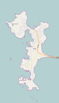 Isla de Arosa map