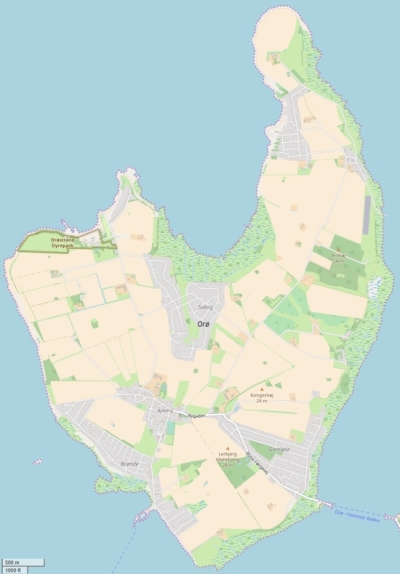 Orø map