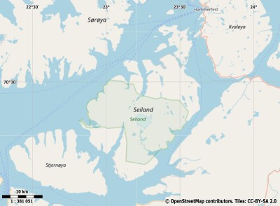 Seiland map
