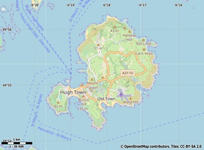 St Marys map