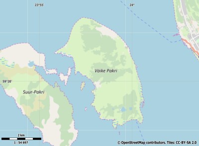 Väike-Pakri map