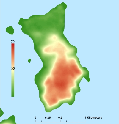 Херм Цифровая модель местности - DTM