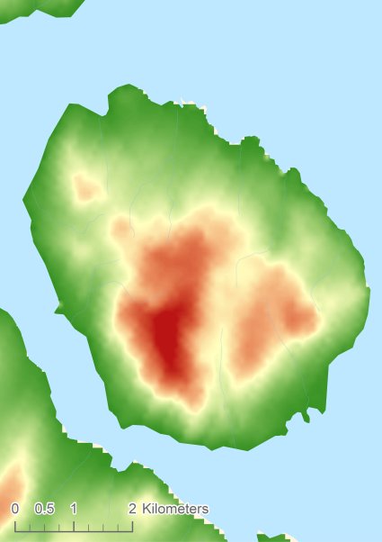 Scalpay Цифровая модель местности - DTM