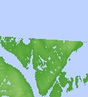 Tysnesøya Digitales Höhenmodell - DHM