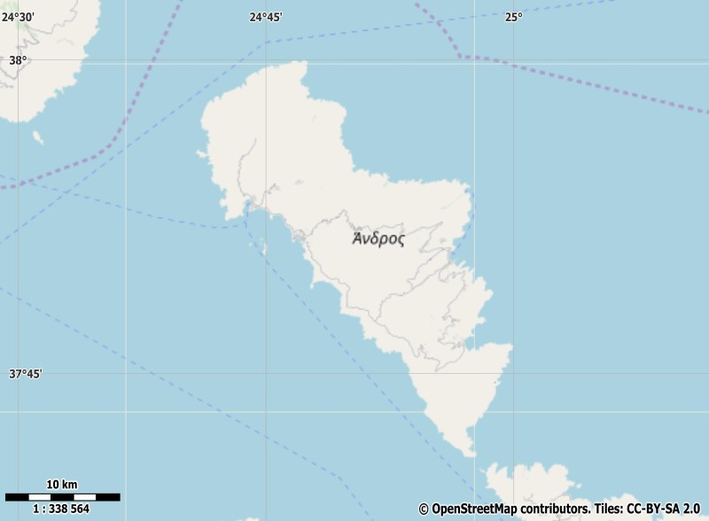 Andros Mapa