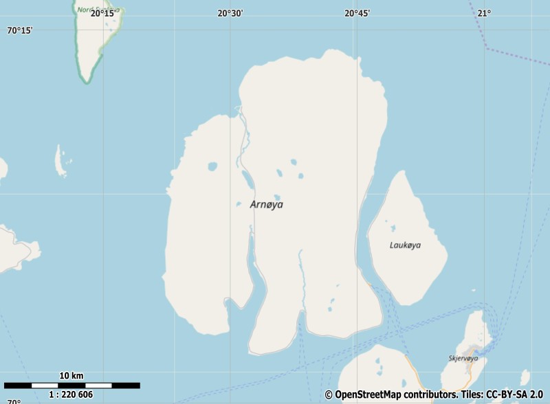 Arnøya Map