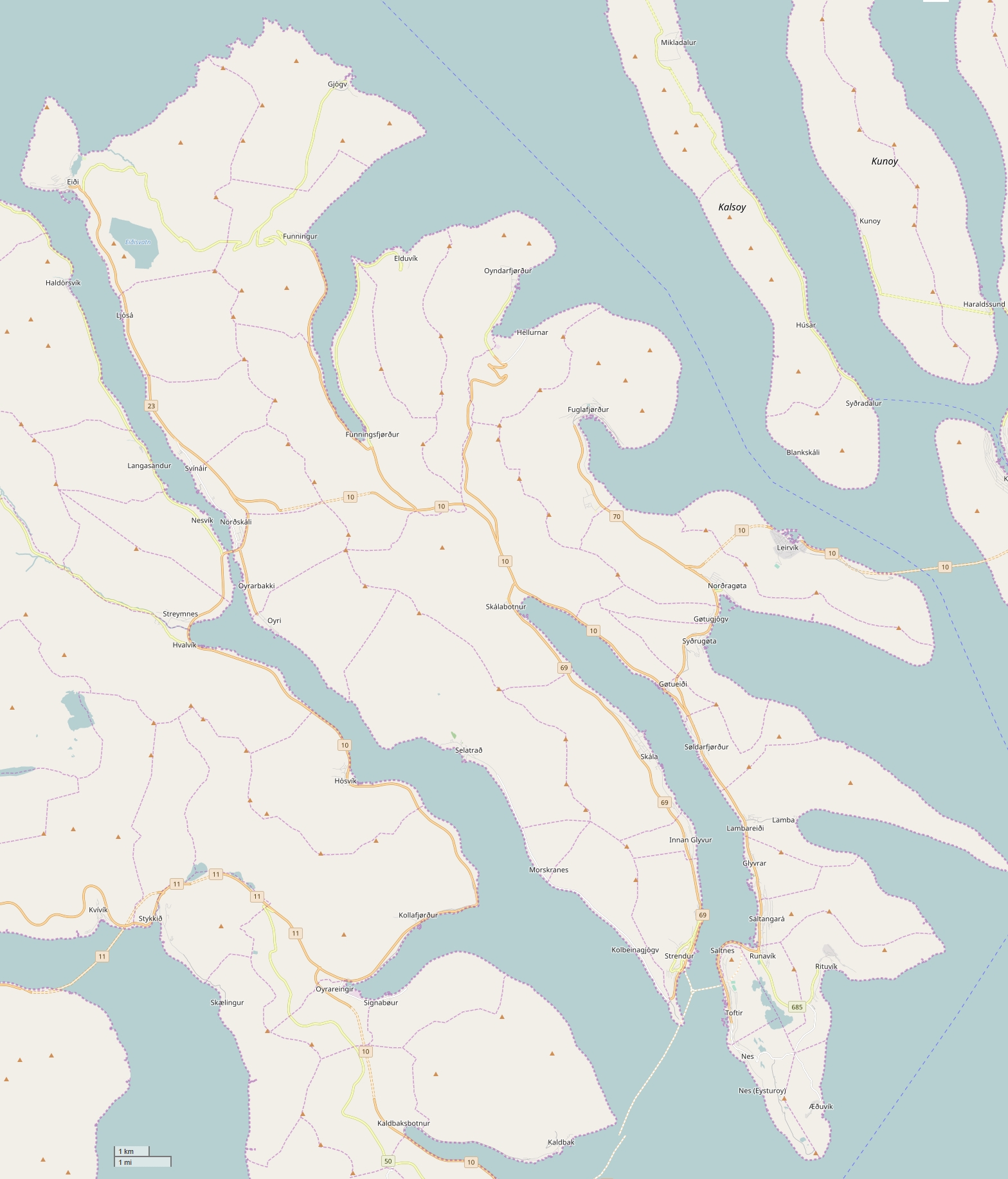 Eysturoy Mappa