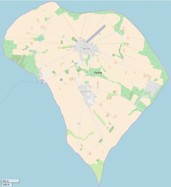 Femø Map
