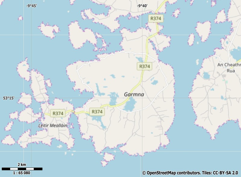 Gorumna Mapa