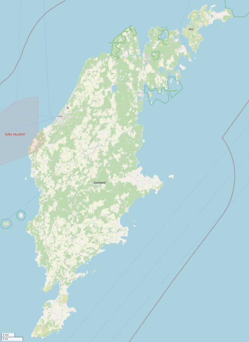 Gotland Karta