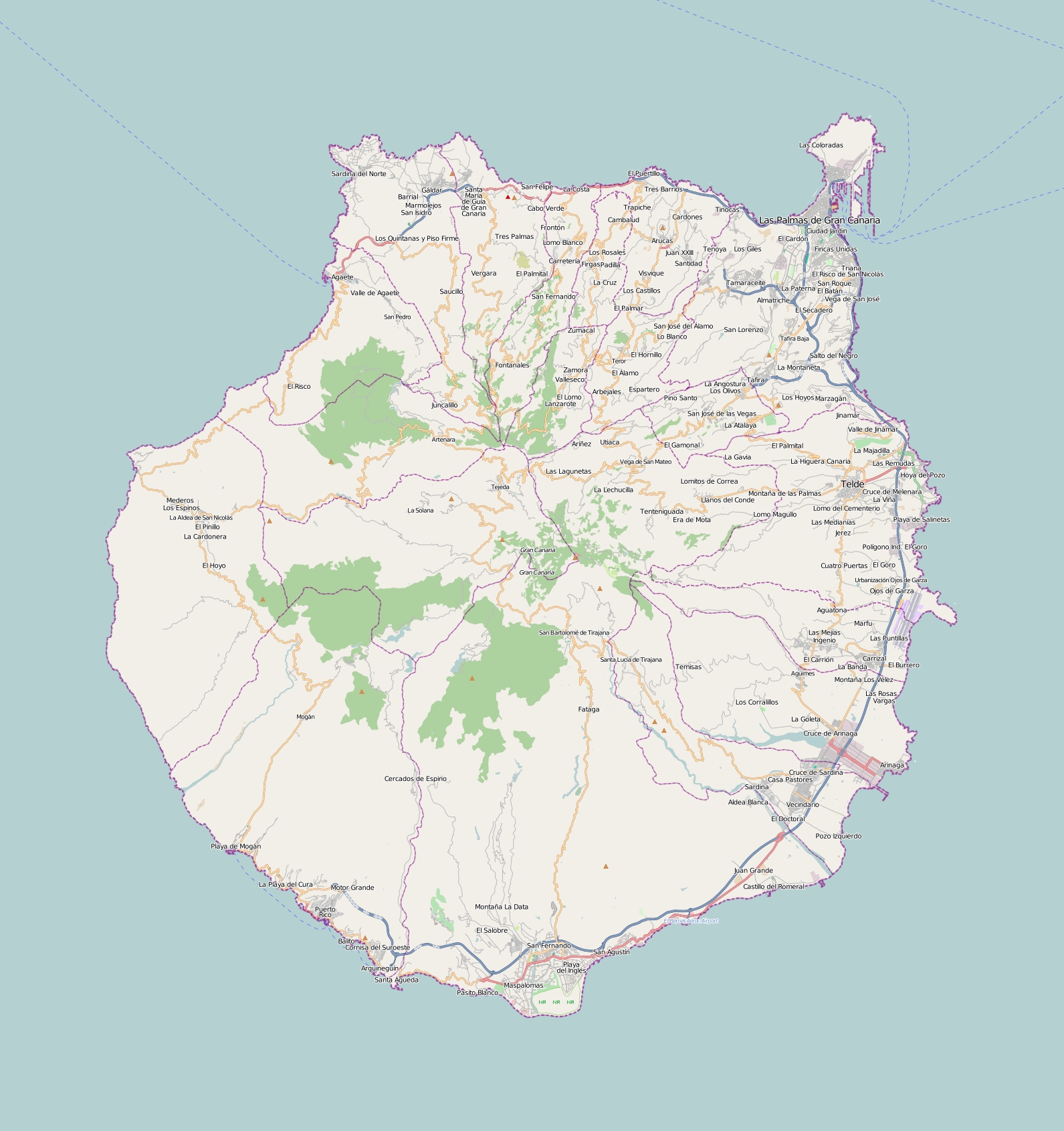 Gran Canaria Mapa