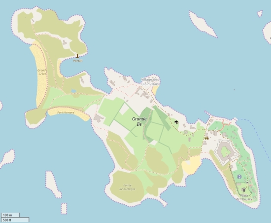 Grande-Île Carte