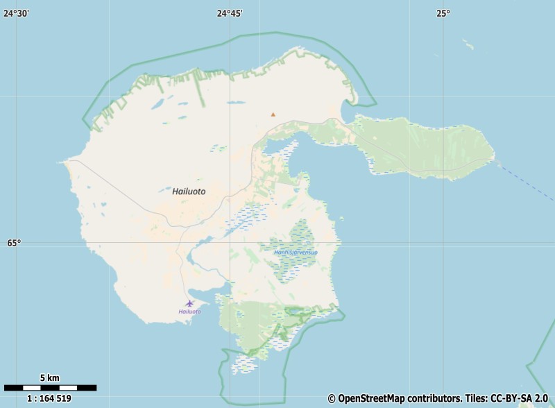 Hailuoto Mappa