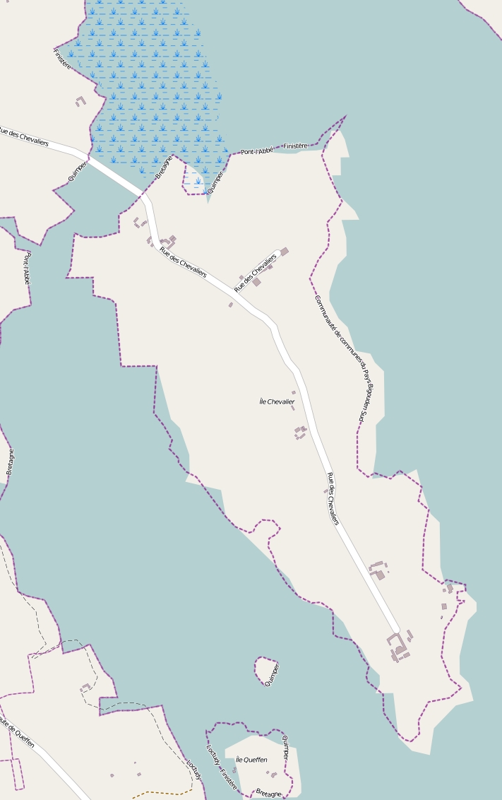 Île Chevallier Mapa