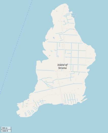 Island of Stroma Mappa