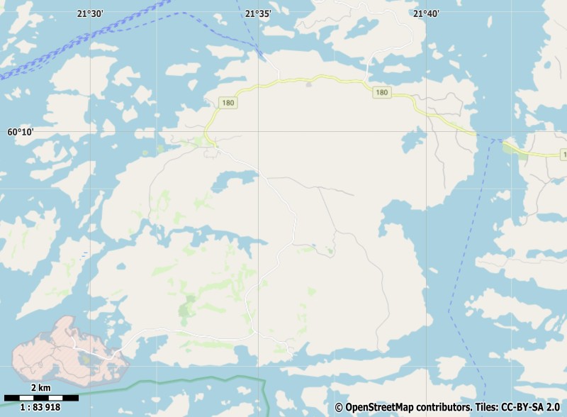 Korpo Map