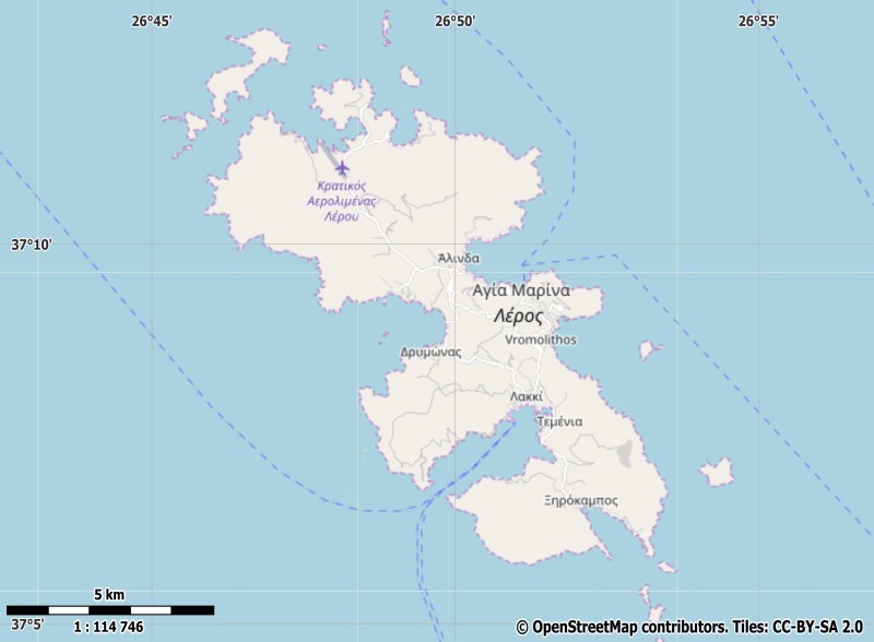 Leros Map