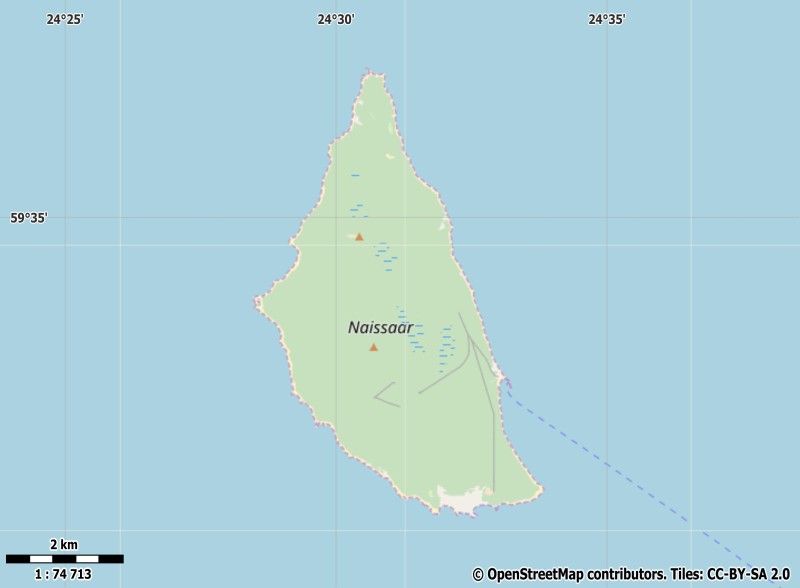 Naissaar Mappa