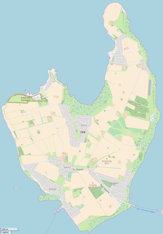 Orø Mappa