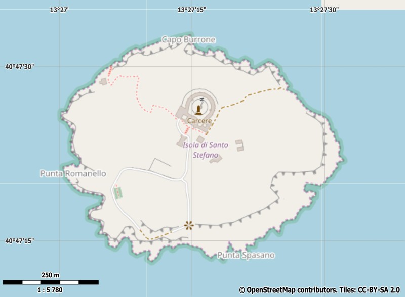 Santo Stefano карта