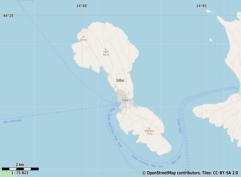Silba Map