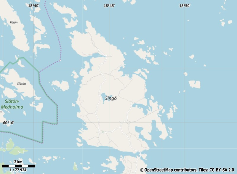 Singö Map