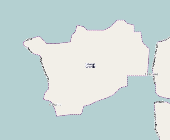 Sisarga Grande Mappa