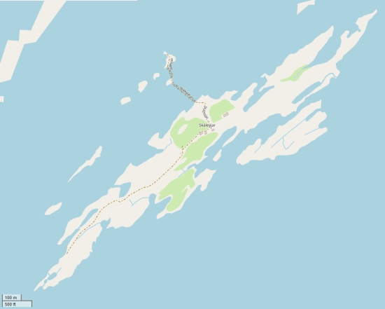 Skáley Map