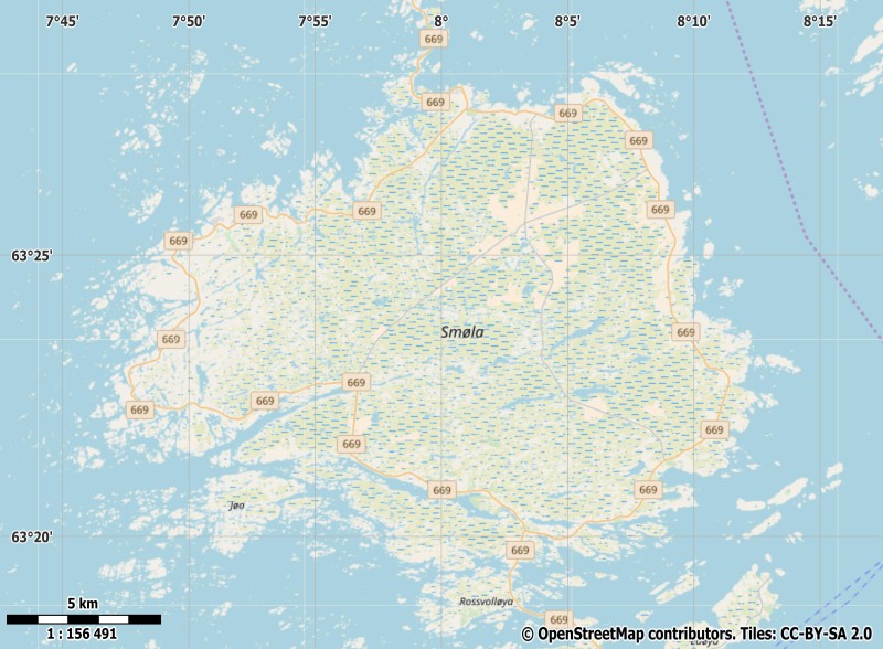 Smøla Map