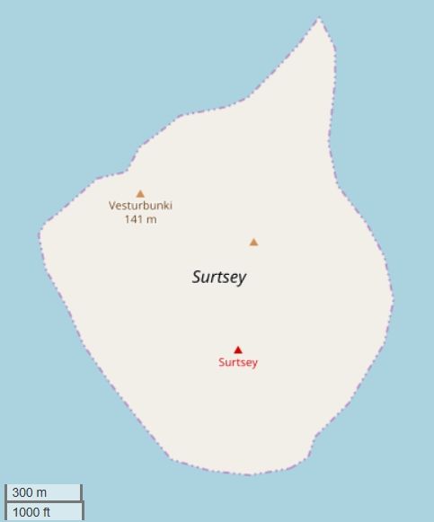 Surtsey Map