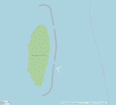 Aardbeieneiland map