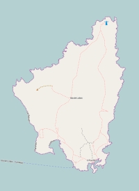 Isla de Lobos map