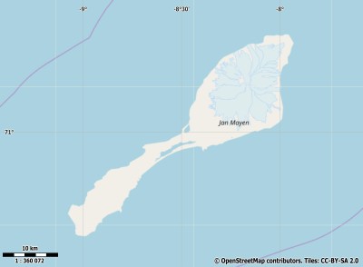 Jan Mayen map