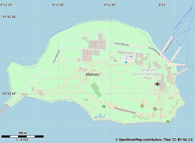 Mainau map