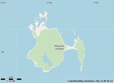 Мощный остров map